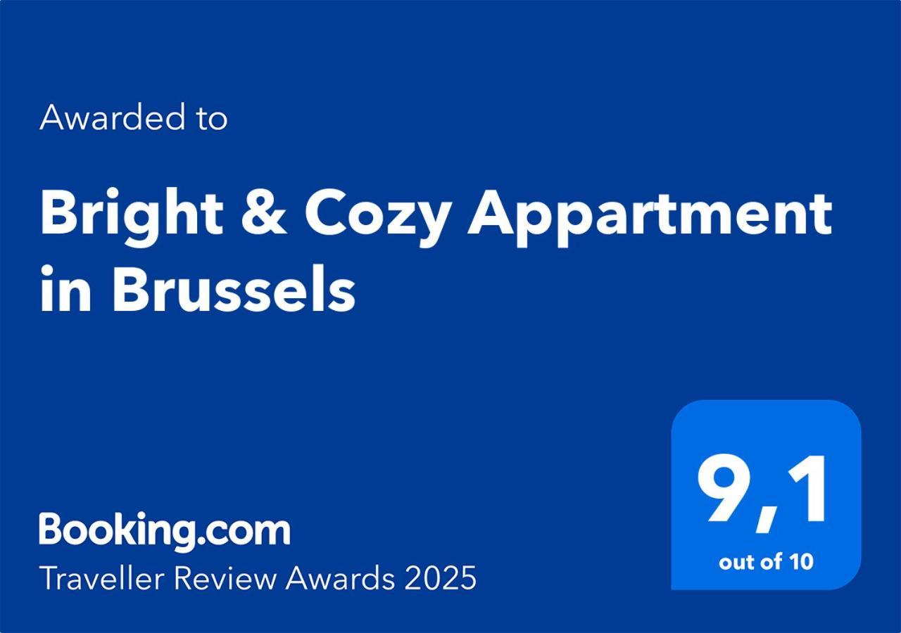 Bright & Cozy Appartment In Bryssel Exteriör bild